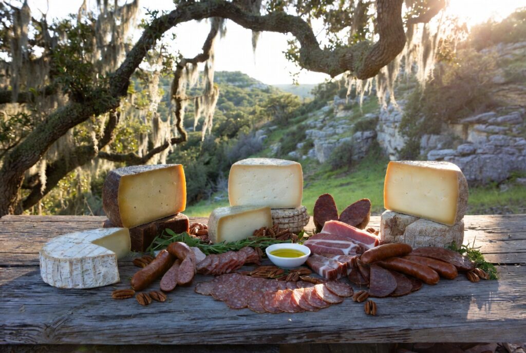 Made in Texas Cured Meats and Cheases