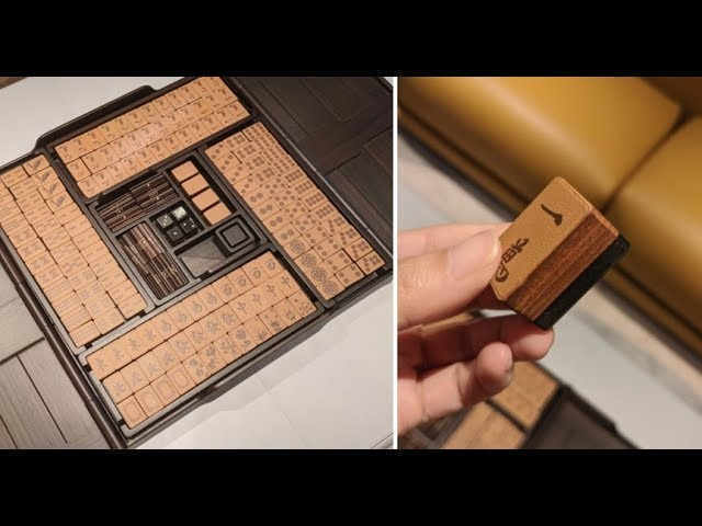 Collectible Mahjong Sets Made from Premium Materials